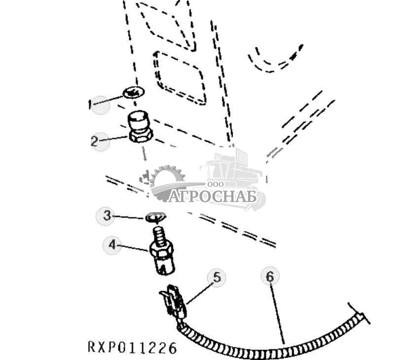 ПЕРЕКЛЮЧАТЕЛЬ ГИДРАВЛИЧЕСКОЙ БЛОКИРОВКИ ДИФФЕРЕНЦИАЛА 
